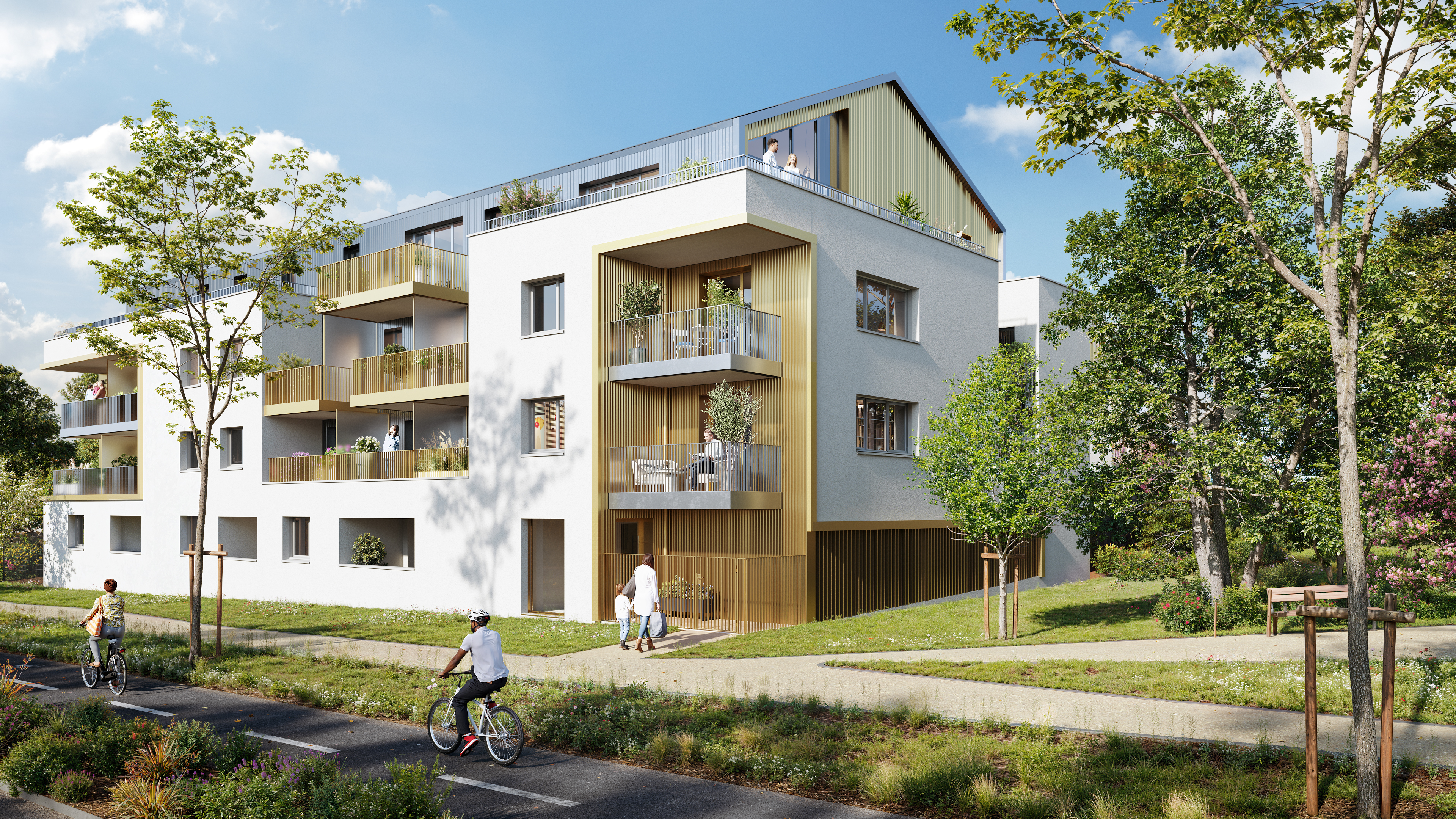 Ancenis logements neufs - Les Terrasses du Verger
