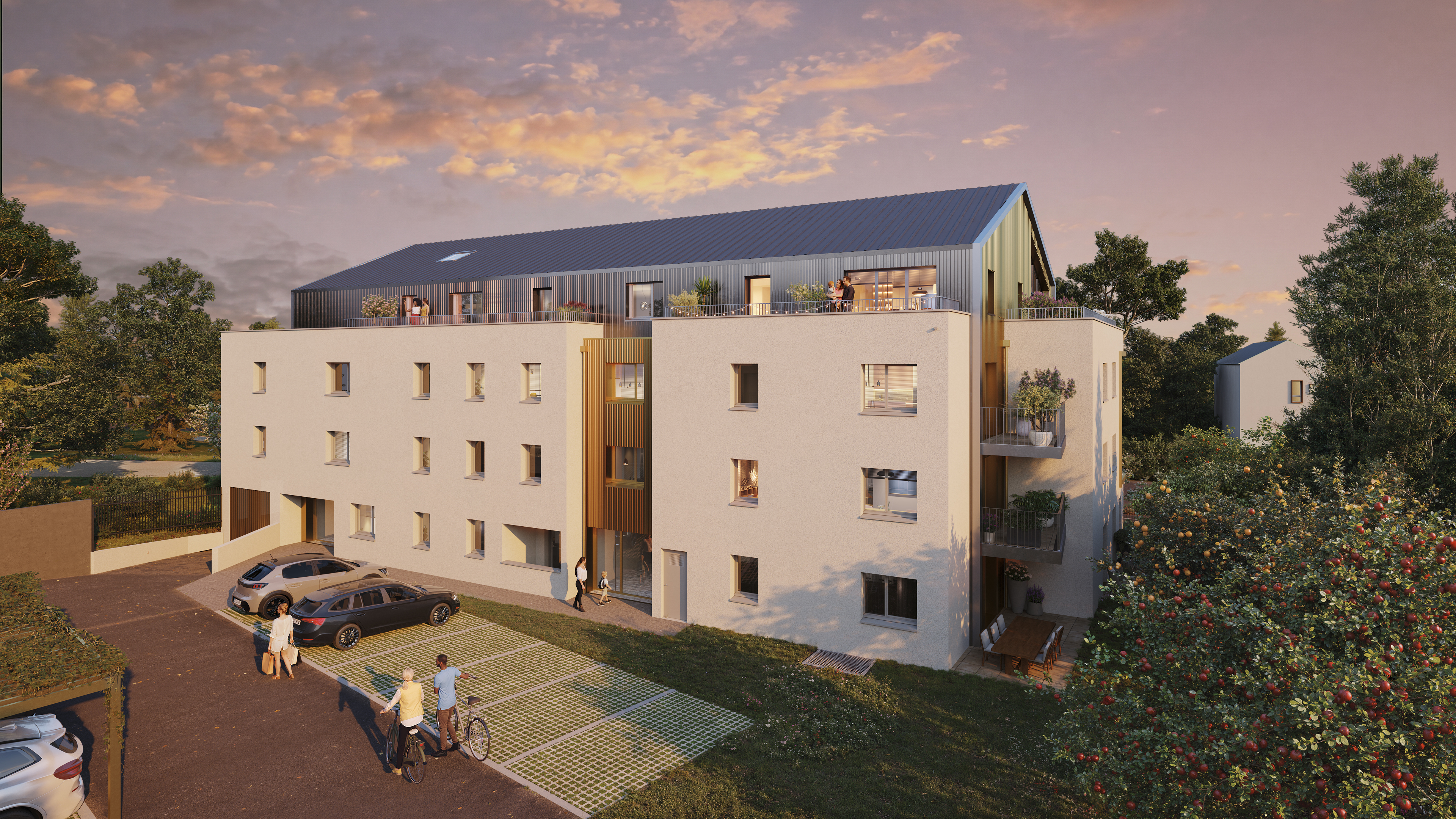 Ancenis logements neufs - Les Terrasses du Verger